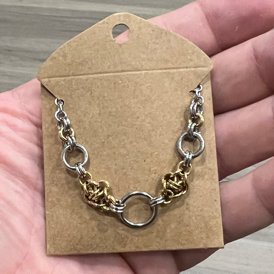 Necklace - Chainmail Charm Necklace