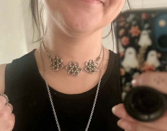 Necklace - Simple Chainmail Choker
